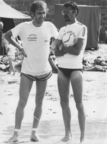 1987 - 1er des 20km de Bordeaux en 59'58'' - Coupe remise par Michel JAZY ( ex recordman du monde du mile , 2000m ... et vice-champion olympique du 1500m à Rome 1960). Un mois plus tard Marathon de Londres en 2h13'51'' (16ème) - 30 ans -